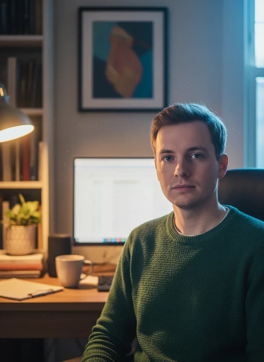 Antes de la edición IA: LinkedIn Headshot Glow-Up
